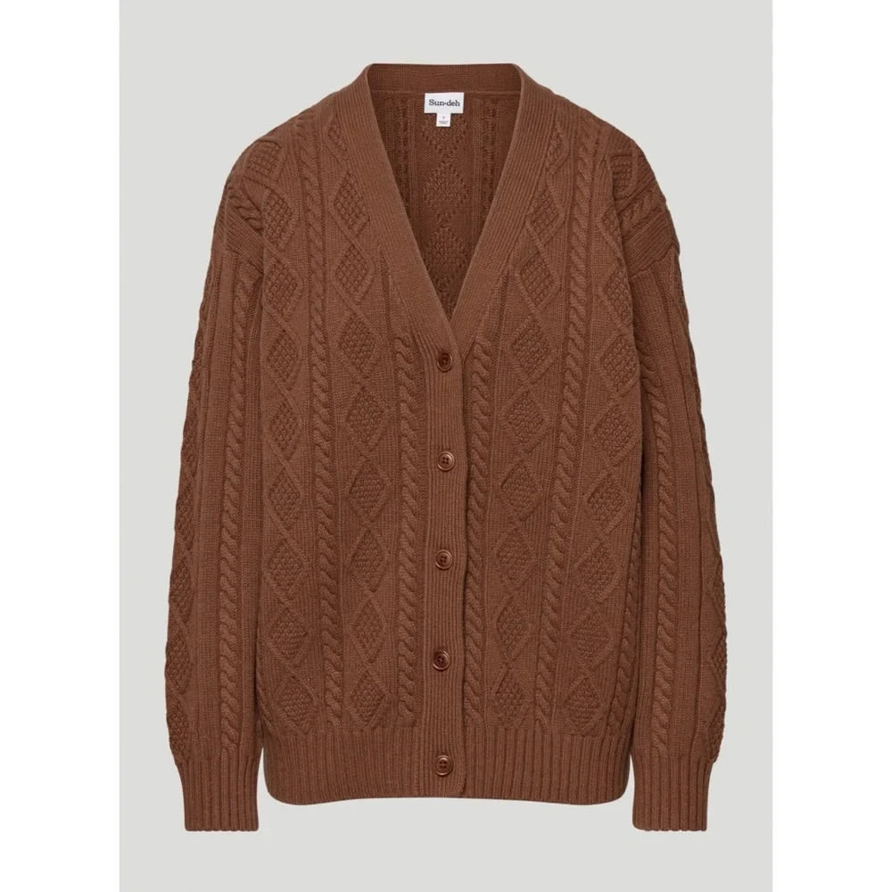 Aritzia Sunday Best Lamora Sweater Cardigan - Picture 1 of 10
